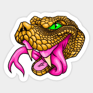 Snake's Head Sticker